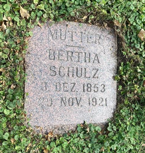 Bertha Monske Schulz Find A Grave Memorial