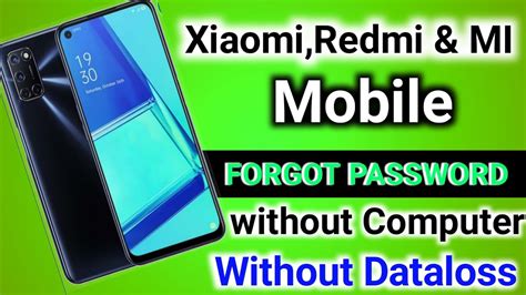 Unlock Any Xiaomi Redmi Mi POCO Pattern Lock Without Data Loss Unlock