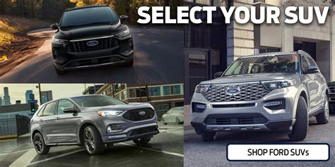 Ford Edge Vs Ford Escape Vs Ford Explorer Compare Suvs