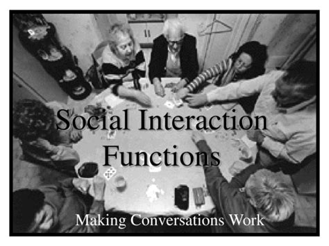 Ppt Social Interaction Powerpoint Presentation Free Download Id177656