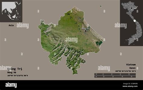 Forma De Qu Ng Tr Provincia De Vietnam Y Su Capital Escala De