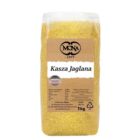 Kasza Jaglana Mona 1Kg Polska Premium MONA Sklep EMPIK