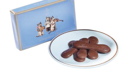 Langues de chat caramel chocolat au lait Méert