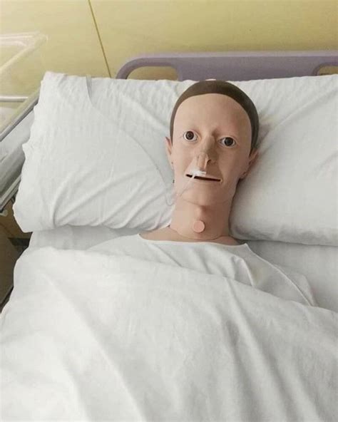 Mark Zuckerberg In The Hospital : r/misleadingthumbnails