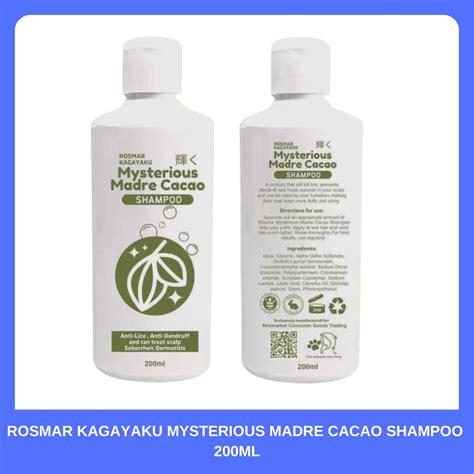 Rosmar Mysterious Madre Cacao Shampoo Ml Lazada Ph