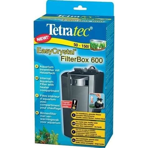 TETRA EasyCrystal filterbox 600 filtre intérieur 600 l h pour