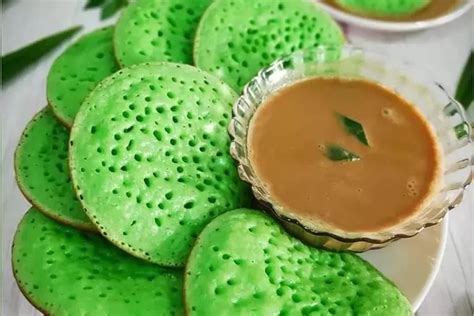 Lembut Dan Gampang Banget Kue Serabi Kuah Kinca Jajanan Tradisional