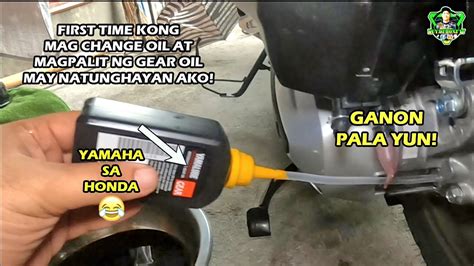 HONDA ADV CHANGE OIL AND GEAR OIL EASIEST WAY TAGALOG YouTube