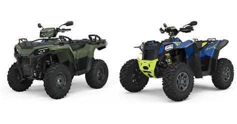 Motorrad Vergleich Polaris Sportsman 570 2022 Vs Polaris Scrambler XP