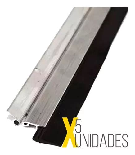 Zocalo 80 Cm Automático Aluminio Puerta Burlete Raketa X5 C