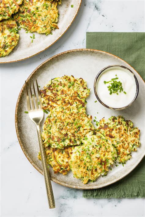 Zucchini Pancakes Recipe Chronicle