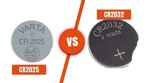 CR2025 Vs CR2032 Batteries What Are The Differences YouTube