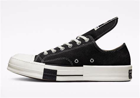 Rick Owens X Converse Chuck 70 Drkshdw Drkstar Release Date Sbd