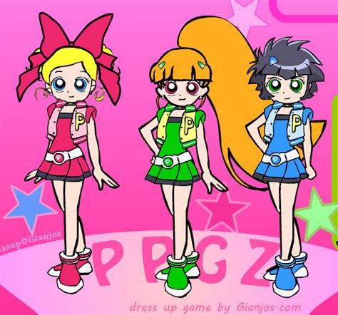 Dress Up Game Powerpuff Girls Demashita Z by gianjos on DeviantArt