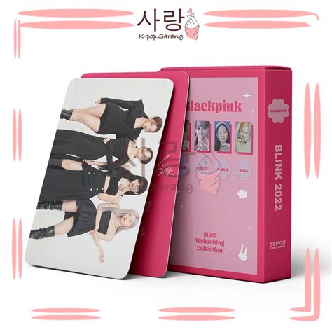 54pcs Bp《2022 Collection》lomo Card Set Collection Kpop Rose Jennie Lisa