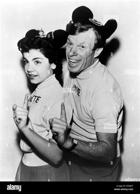 The Mickey Mouse Club Annette Funicello Jimmie Dodd 1955 59 Stock