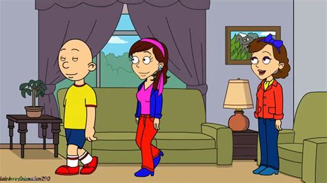 Caillou Calls Colorgirl260 Nice And Cute And Gets Ungrounded Youtube