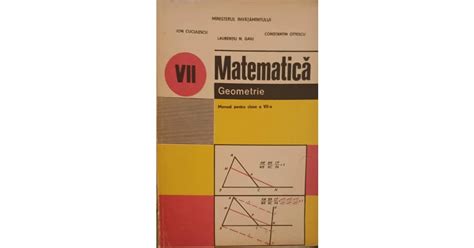 Matematica Algebra Manual Pentru Clasa A Xii A Ion D Ion A P Ghica