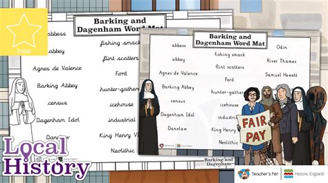 Teacher's Pet » Barking and Dagenham Local History - Keyword Mat