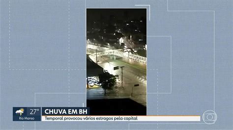 Temporal Na Madrugada Provoca Estragos E Transtornos Em Belo Horizonte