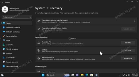 Enable Fix Problems Using Windows Update Option In Windows 11 Settings