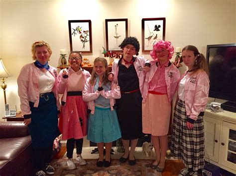 Pink ladies costumes