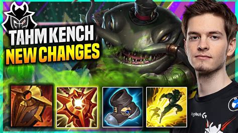 MIKYX FIRST GAME WITH TAHM KENCH NEW CHANGES G2 Mikyx Plays Tahm