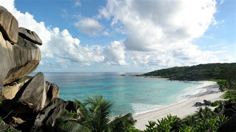 Wallpaper Pemandangan Laut Batu Pantai Jurang Tanjung Liburan