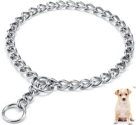 Dog Chain Collar Made In Usa 304 Stainless Steel Metal