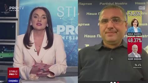 Renato Usatîi despre rezultatele alegerilor prezidențiale la PROTV