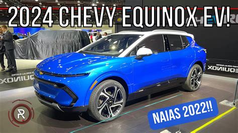 Chevrolet Equinox Ev Redline First Look Naias Youtube