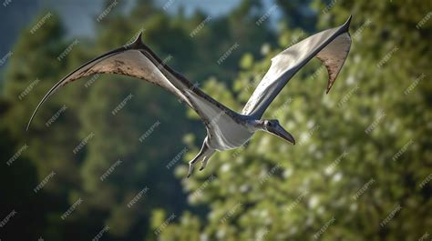 Premium Photo Pteranodon Is A Genus Of Pterosaur And Lived During The