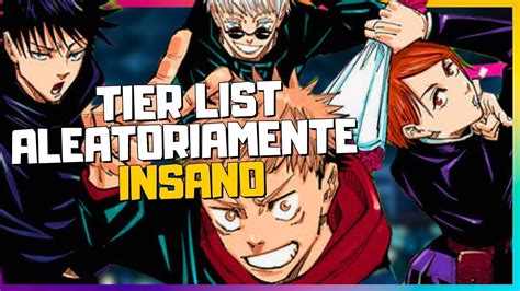 RANKEANDO OS PERSONAGENS DE JUJUTSU KAISEN DO JEITO QUE DEU YouTube