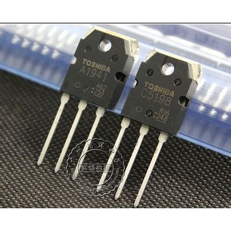A-16 1 Pair 2SA1941 2SC5198 A1941 C5198 audio power amplifier Toshiba