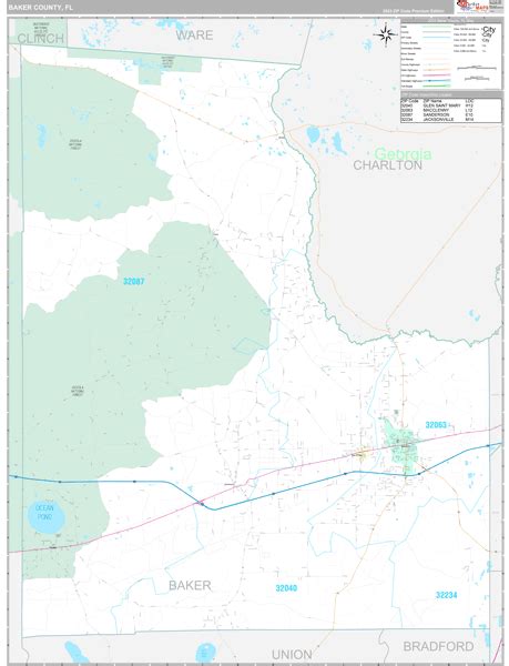 Baker County, FL Maps