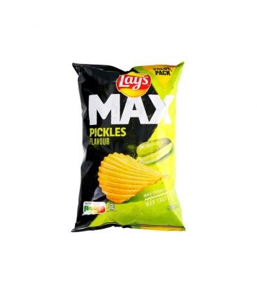 Lay S Max Chips Au Pickles Gr Epicerie Chockies Group