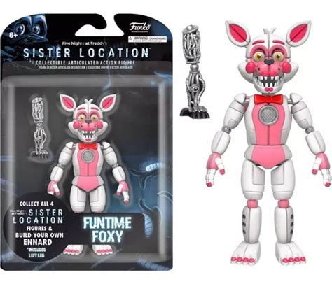 Funko Cinco Noites No Freddys Funtime Foxy Articulado Parcelamento