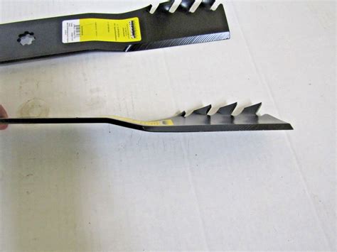 2 Usa Xht Predator Blades Will Fit John Deere 42 E100 E110 E120 E130 E140 Ebay