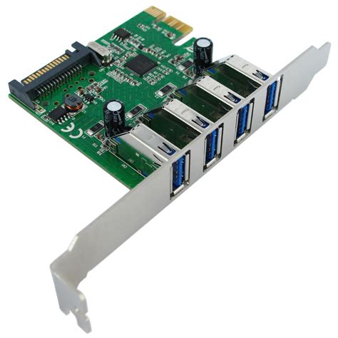 VALUE PCI Express Karte USB 3 2 Gen 1 4 Ports SECOMP GmbH