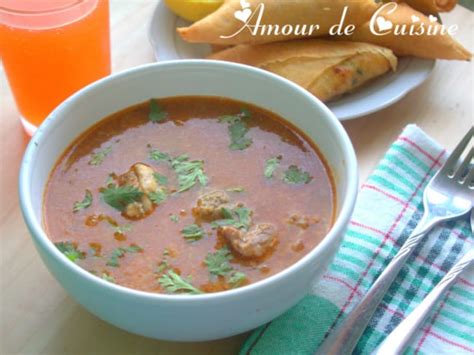 Chorba soupe au blé vert concassé du ramadan en video Recette par