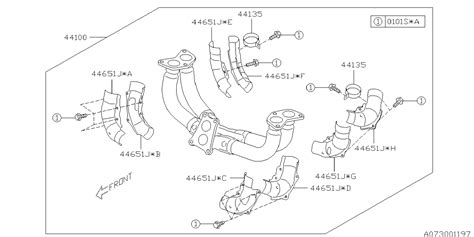 Subaru Crosstrek Eyesight Cover Complete Exhaust Pipe Front Air