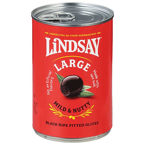 Lindsay Olives Black Ripe Pitted Large 6 Oz Olives Sun Fresh