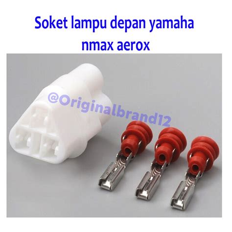 Jual Soket Lampu Depan Headlamp Yamaha Nmax Aerox Shopee Indonesia