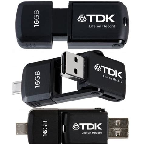 In Micro Usb Flash Drive Gb Para Android Tdk