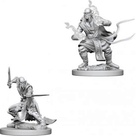 Wizkids Dungeons And Dragons Nolzurs Marvelous Unpainted Githzerai W5