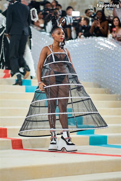 Janelle Monaes Dress Transformation On The 2023 Met Gala Red Carpet