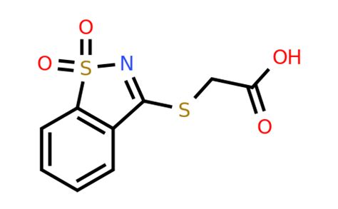 CAS 854357 37 2 2 1 1 Dioxo 1lambda6 2 Benzothiazol 3 Yl Sulfanyl