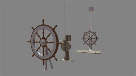 Titanics Wheel Telemotor 3d Model By Titanicreminder 2ed9c51