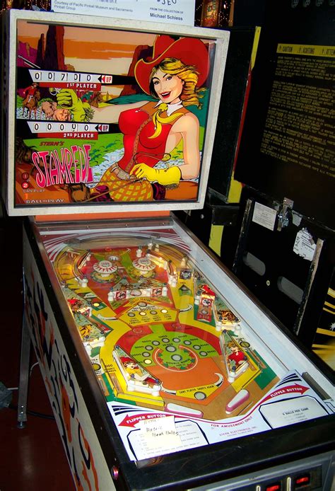 Stampede Stern Pinball Machine Arcade Game Machines Pinball