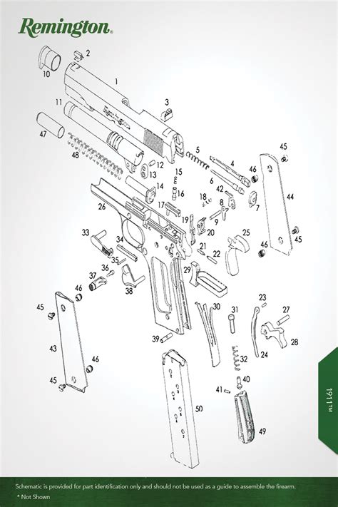 1911™ 1911™ R1 Ss Handguns Remington® Oem Parts